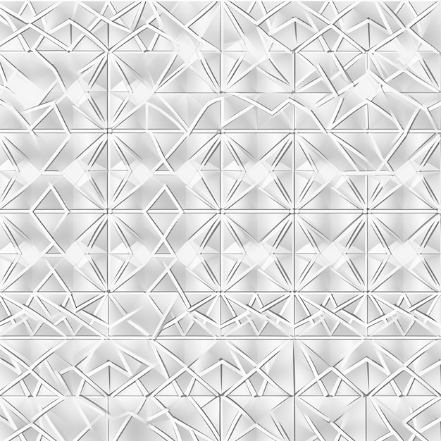 Motif géométrique sans couture en illustration vectorielle noir et blanc