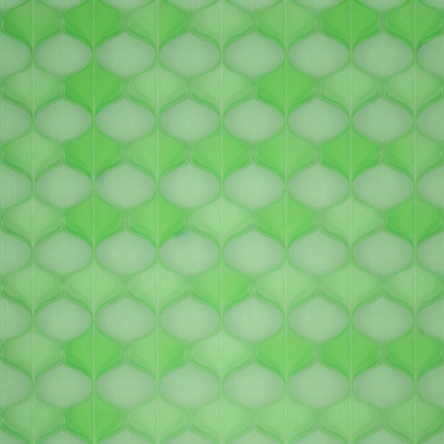 Photo un motif géométrique vert et blanc sur un fond