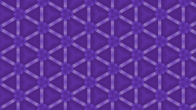 Motif géométrique violet sur fond violet.