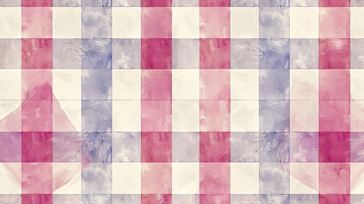Photo le motif de gingham