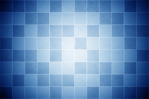 Photo motif de grille en abstrait bleu