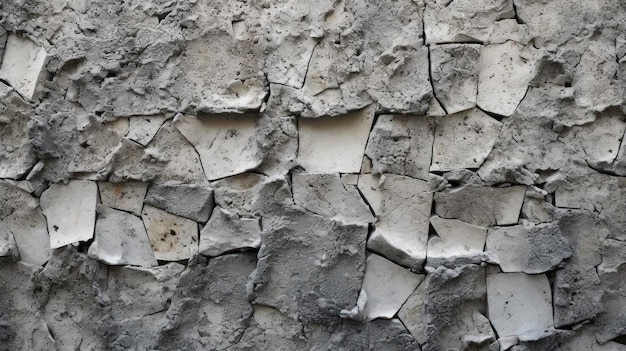 Un motif de mur de ciment gris Une surface naturelle pour des projets d'art générés par l'IA