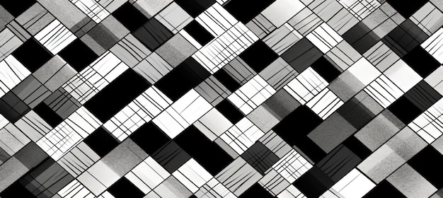 motif noir et blanc avec des lignes