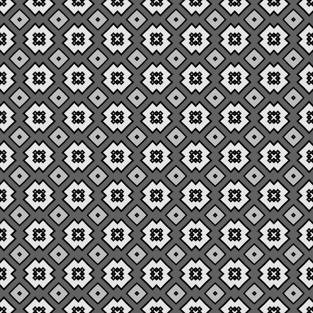 Un motif noir et blanc avec un motif en zigzag.