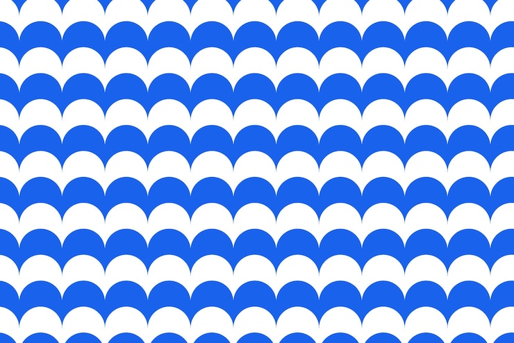 Photo motif d'onde png fond transparent lignes abstraites bleues