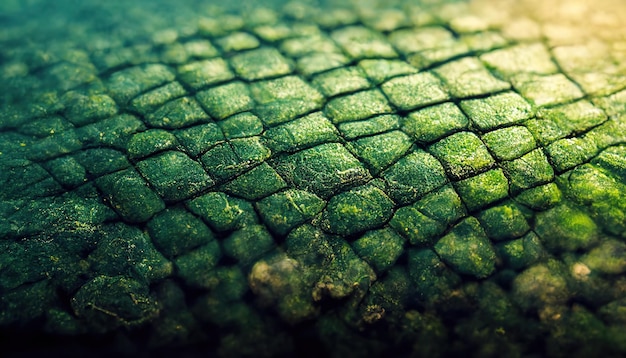 Motif peau de crocodileGavial skin