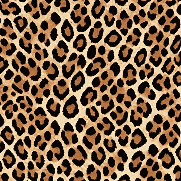Photo motif de peau de léopard