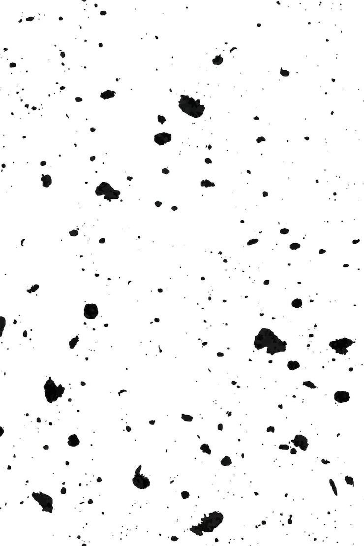 Photo le motif png de l'encre éclaboussée à l'arrière-plan transparent