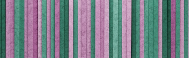 Motif de rayures verticales violettes et vertes