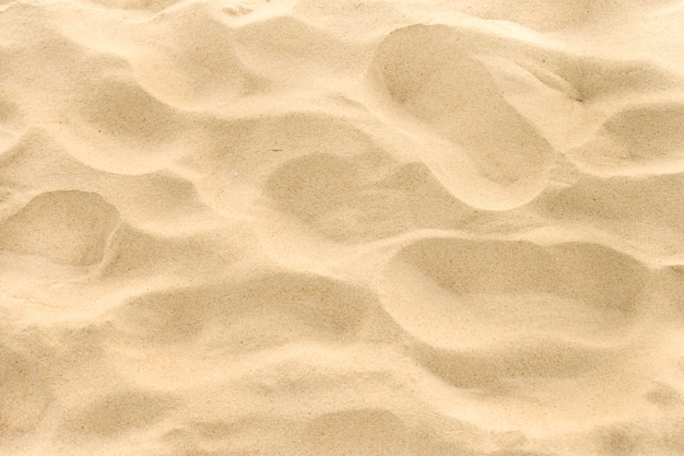 Motif de sable d&#39;une plage en été