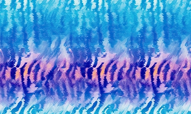 Motif sans couture attaché à l'œil Ornement DIY abstrait Fabric de coloration de l'arc-en-ciel Pour l'illustration de livres de cartes postales de bannières Créé avec des outils d'IA génératifs