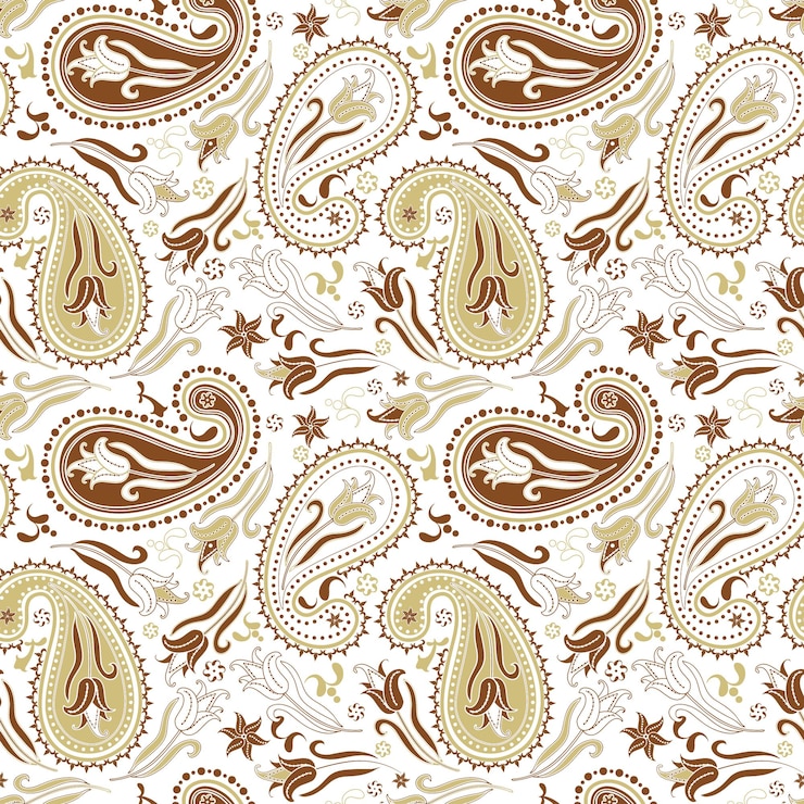 Photo motif sans couture basé sur l'ornement paisley bandana print ornement vectoriel paisley bandana print