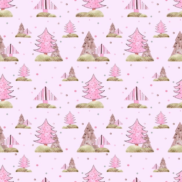 Motif sans couture isolé sur fond rose Peut être utilisé pour l'emballage de cadeaux textiles pour enfants et d'autres produits imprimés