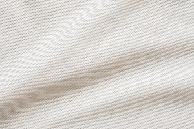 Motif de texture de tissu de coton blanc