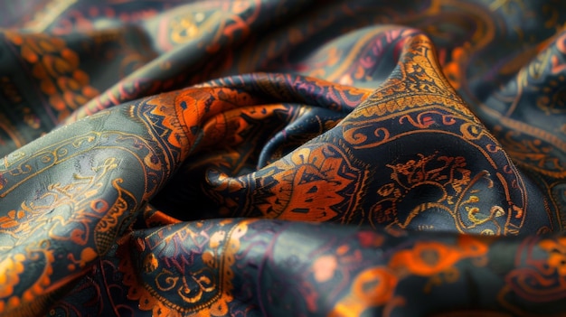 Photo motif de tissu arabe