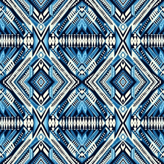 Photo motif de tissu indigène