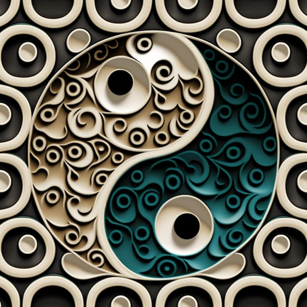 motif yin yang