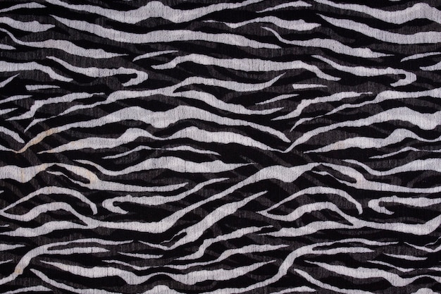 Motif zèbre, fond imprimé animal, formes en noir et blanc