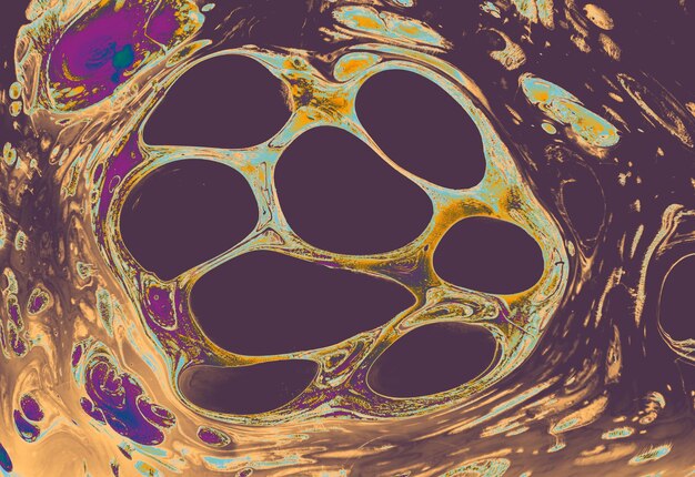 Motifs abstraits d'art marbré comme arrière-plan coloré