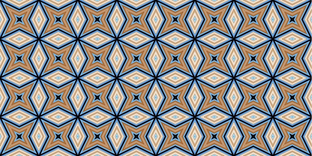 Motifs abstraits sans soudure Arrière-plan de motifs losanges et triangles Motifs étoiles Tendances de la mode