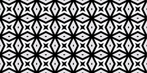 Photo motifs abstraits sans soudure arrière-plan de motifs losanges et triangles motifs étoiles tendances de la mode