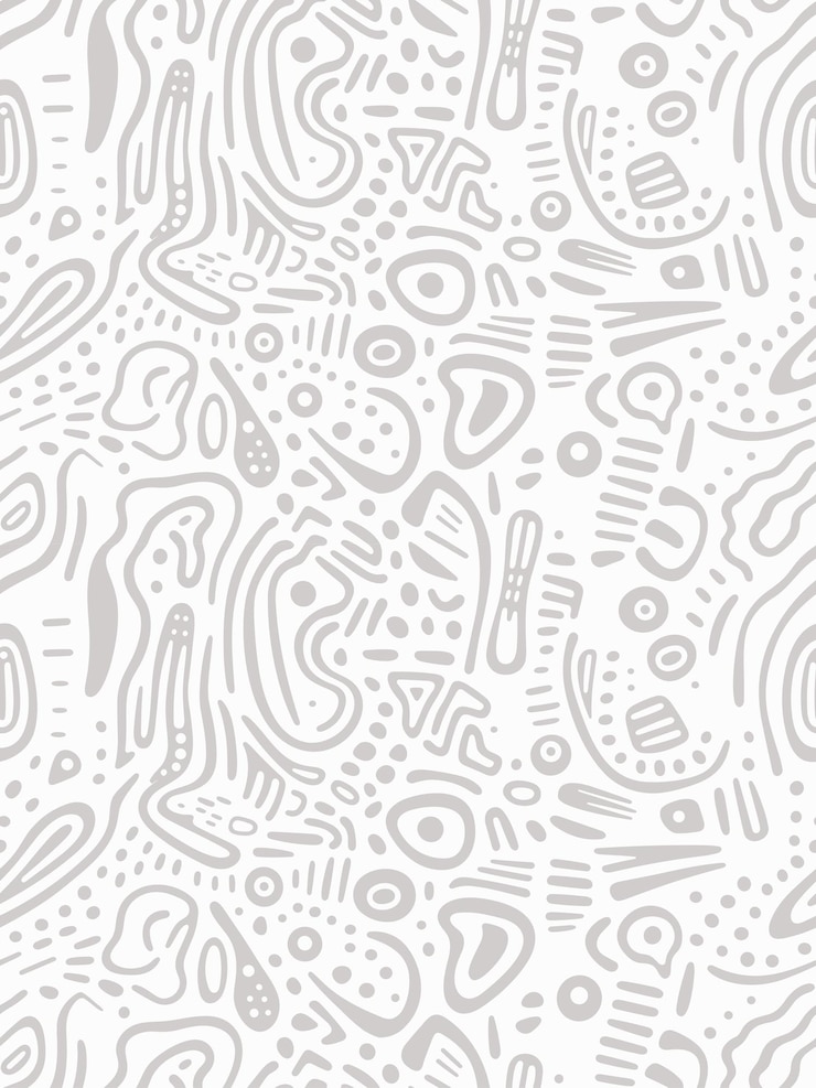 Des motifs de Doodle vectoriels abstraits