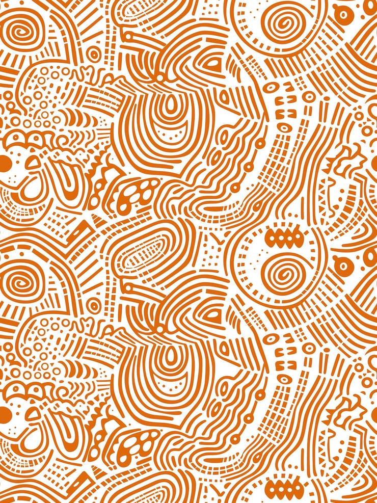 Des motifs de Doodle vectoriels abstraits
