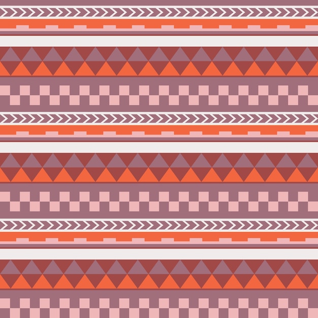 Des motifs géométriques sans couture inspirés des Maoris