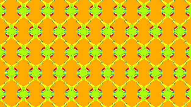 Des motifs géométriques vibrants avec des formes répétitives
