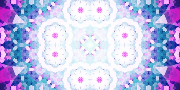 Des motifs larges sans couture La texture artistique est symétrique