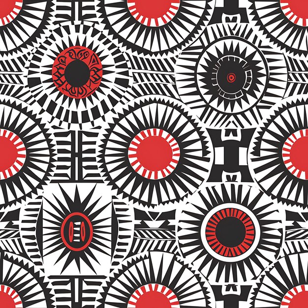Photo des motifs de paniers amérindiens guyanais avec un motif de carreaux sans couture géométrique complexe