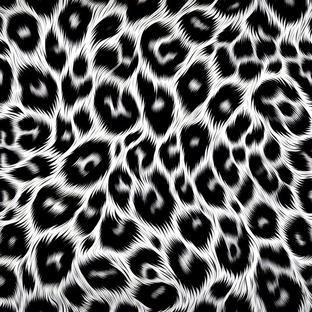 Des motifs réalistes de peau de léopard