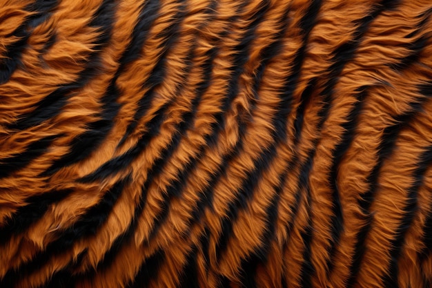 Les motifs saisissants de la texture du tigre capturés dans un format d'image de 32