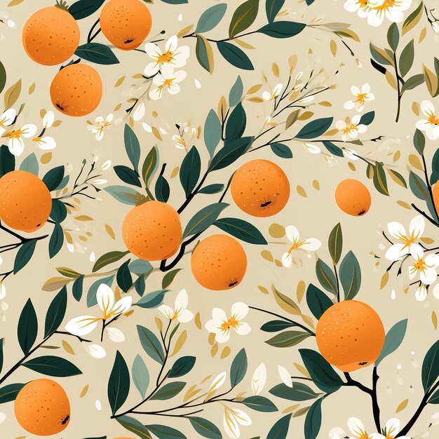 Photo des motifs sans couture inspirés de fruits d'abricot, des motifs de texture, des arrière-plans.