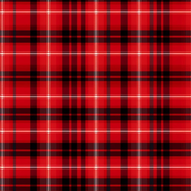 Photo des motifs sans couture en tartan rouge et noir