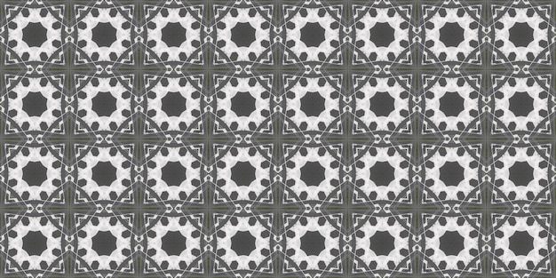 Motifs sans soudure Texture d'un motif répétitif géométrique Fond kaléidoscopique