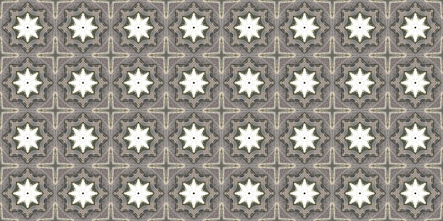 Motifs sans soudure Texture d'un motif répétitif géométrique Fond kaléidoscopique