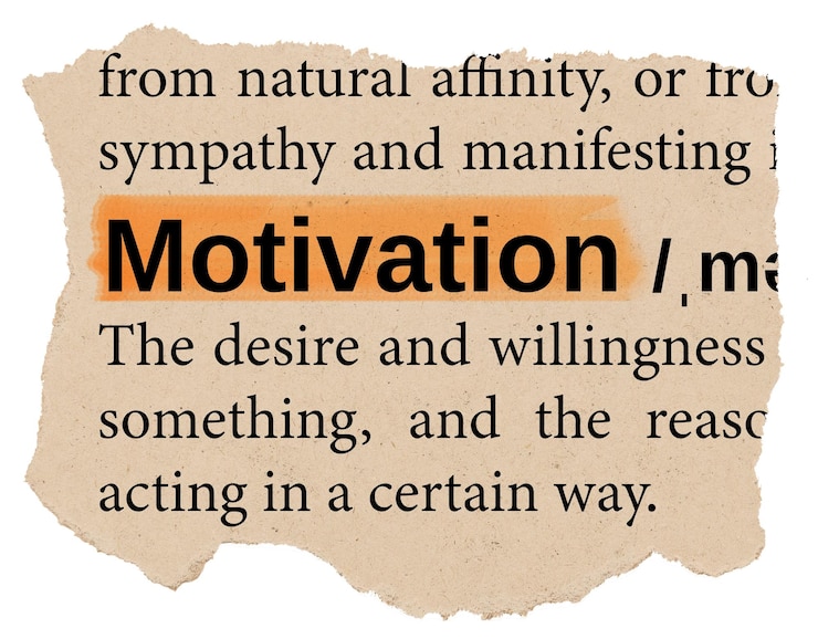 Photo motivation dictionnaire png autocollant de mots typographie éphémère fond transparent