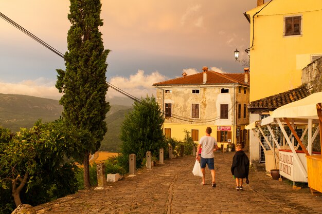 Motovun, Istrie. Croatie