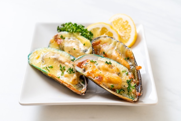 moules au fromage