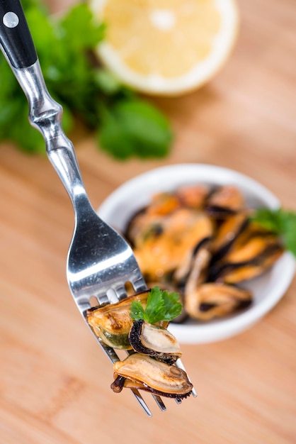 Moules aux herbes fraîches