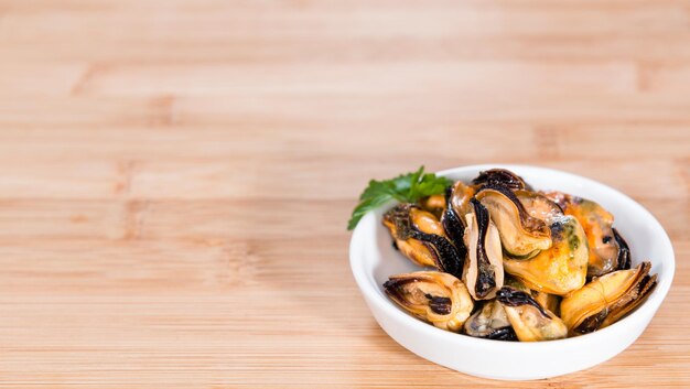 Moules aux herbes fraîches