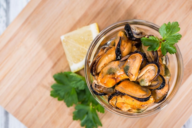 Moules aux herbes fraîches