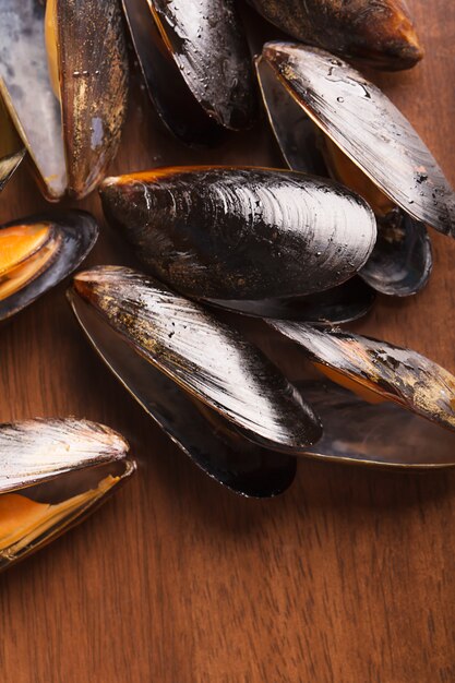 Moules bouillies