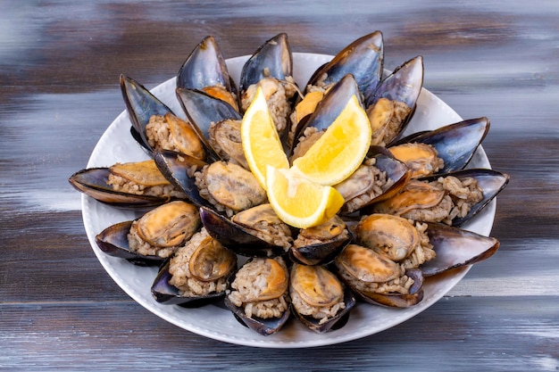 Moules farcies à la turque, Midye Dolma cuisine méditerranéenne