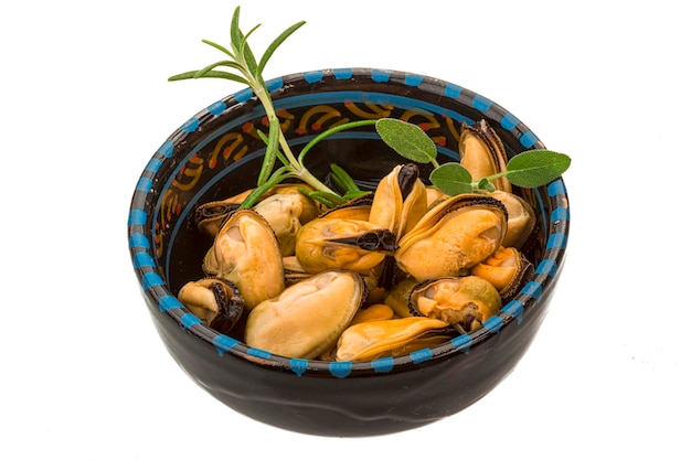 Moules marinées