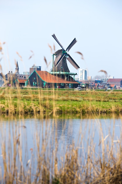 Moulins à vent à Zaanse Schans