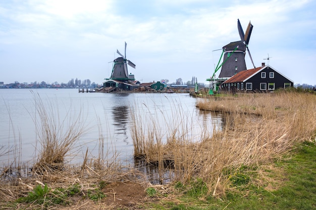 Moulins à vent à Zaanse Schans