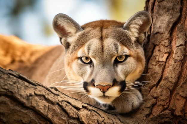 Photo mountain lion