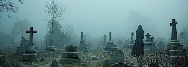 mourir dans un cimetière